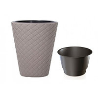 Горшок пластиковый Flower pot MATUBA – MOCCA