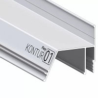 Профиль для скрытой контурной подсветки KONTUR 01