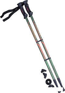 Палки для скандинавской ходьбы Berger Longway 77-135 (темно-зеленый/оранжевый)