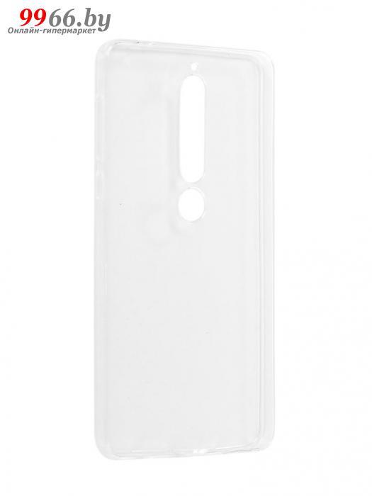 Чехол Onext для Nokia 6 2018 Silicone Transparent 70575 - фото 1 - id-p175297151