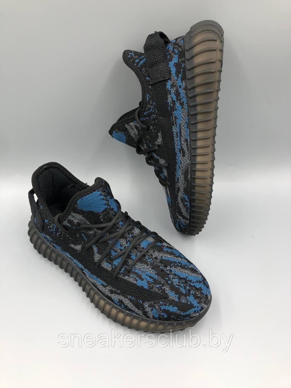 Кроссовки мужские сетка Strobbs/ повседневные/ черные/ весенние/ летние yeezy 350