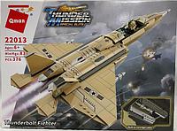 Конструктор"Thunder mission" Самолет (376 дет) Размер уп.:37*27,5*6,5