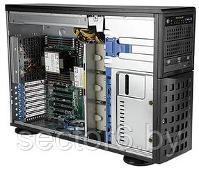 Шасси серверное Supermicro SuperServer 4U 740P-TR noCPU(2)3rd GenScalable/TDP 270W/no DIMM(18)/ SATARAID