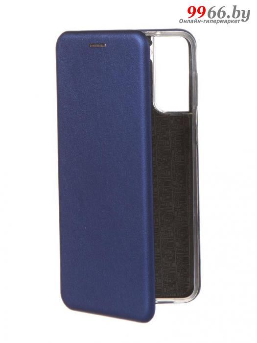 Чехол Innovation для Samsung Galaxy S21 Plus Book Blue 19664 - фото 1 - id-p175028005