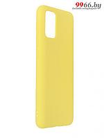 Чехол Innovation для Samsung Galaxy A02S Soft Inside Yellow 19732