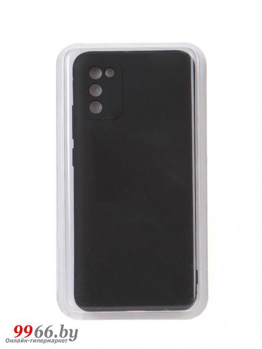 Чехол Innovation для Samsung Galaxy A02S Soft Inside Black 19730 - фото 1 - id-p175028014