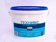 Краска ТЕХНИКС моющаяся 15 кг. РБ (ВД-АК-2 В-1001)