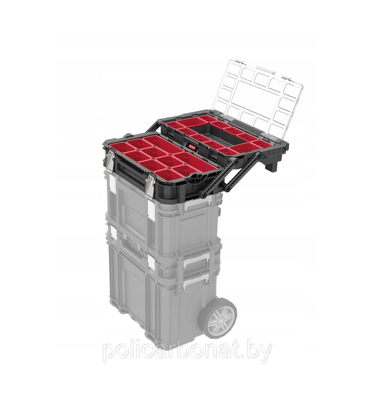 Органайзер Keter Connect Canti Organizer 22", черный/красный - фото 4 - id-p107896392