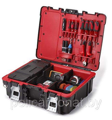 Ящик для инструментов Keter Technician Box, черный/красный, фото 1
