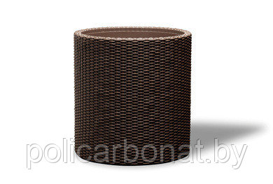 Кашпо напольное Cylinder Planter S, коричневый - фото 1 - id-p112808867