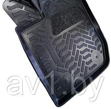 Коврики   Chevrolet Cobalt (2012-) / Ravon R4 / 3D c подпятником / Шевроле Кобальт / Равон Р4 [60224] /