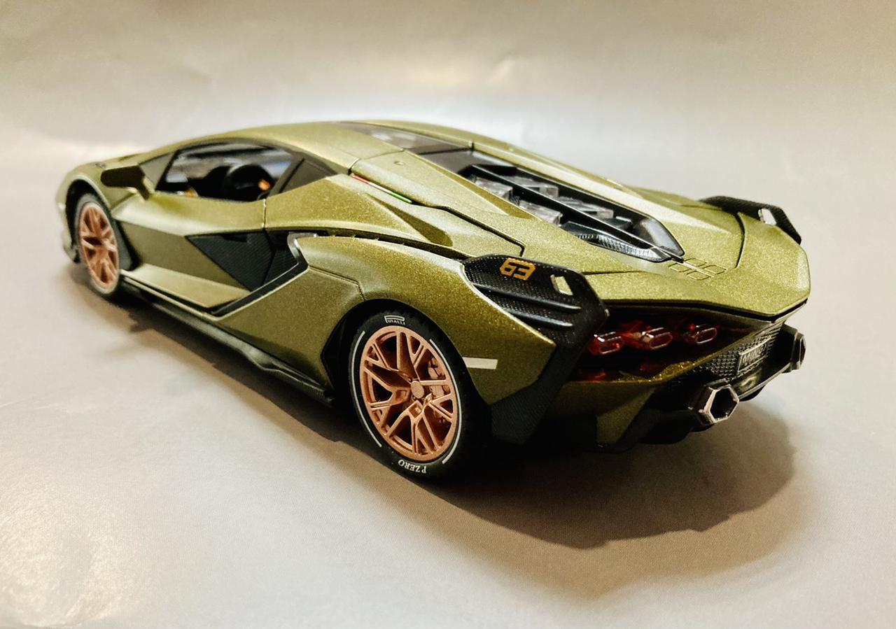 Машинка Lamborghini 63 инерционная, металлическая, свет, звук - фото 4 - id-p175520700