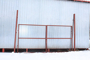Ворота распашные из сетки 3*1,5 м, фото 2