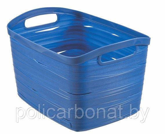Basket Ribbon L 21L голубая - фото 1 - id-p116775416