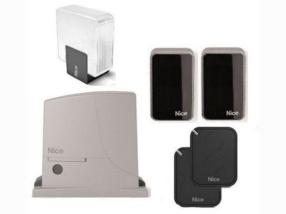 Комплект автоматики для откатных ворот NICE ROX1000 KIT2, фото 2