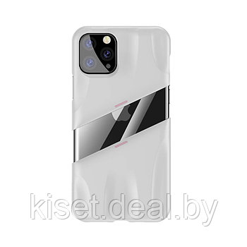 Чехол Baseus Let&apos;&apos;s go Airflow WIAPIPH65S-GM24 для iPhone 11 Pro Max бело-розовый