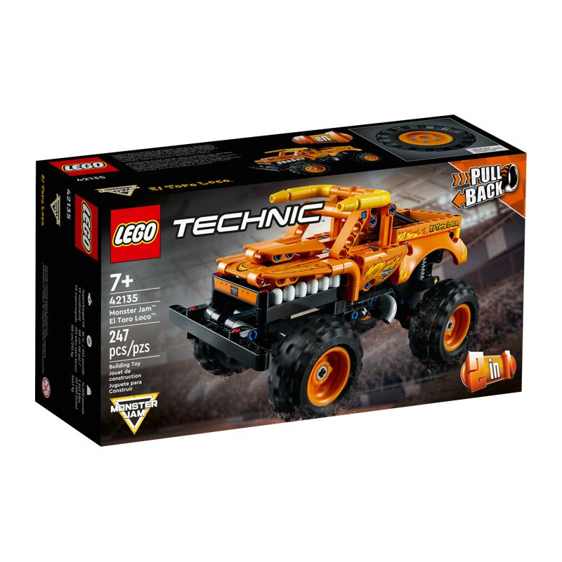 Конструктор LEGO Technic Monster Jam El Toro Loco 42135 - фото 9 - id-p175299670
