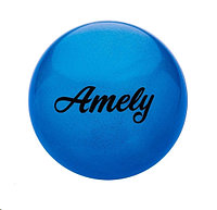 Мяч Amely AGB-102 19 см (синий)