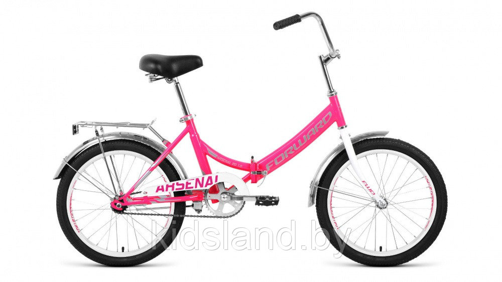 Велосипед Forward Arsenal 20 1.0"  (розовый/серый)