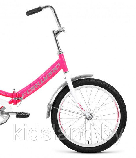 Велосипед Forward Arsenal 20 1.0" (розовый/серый) - фото 3 - id-p175537830