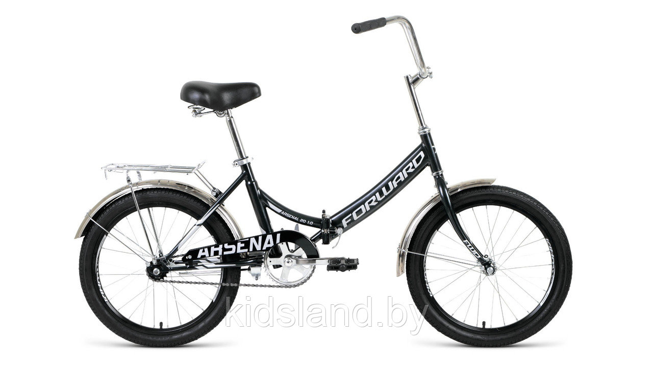 Велосипед Forward Arsenal 20 1.0" (черный/серый)