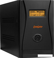 Источник бесперебойного питания ExeGate SpecialPro Smart LLB-1000.LCD.AVR.C13.RJ.USB