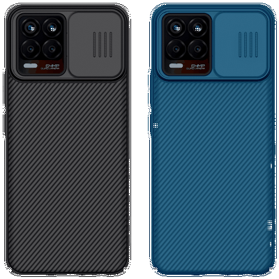 Чехол-накладка Nillkin CamShield Синяя для Realme 8/ 8 Pro - фото 3 - id-p175490253