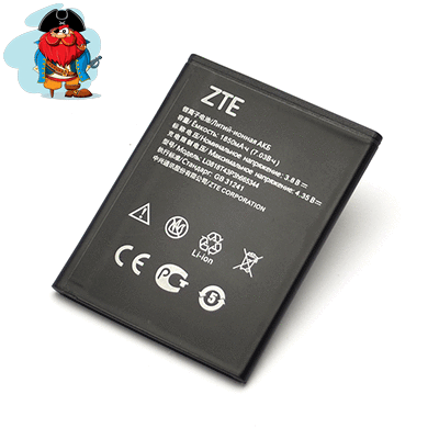 Аккумулятор для ZTE Blade GF3 (Li3818T43P3h665344) оригинальный - фото 1 - id-p88614725