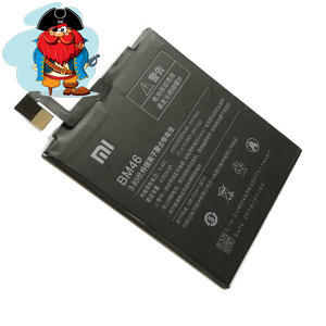 Аккумулятор для Xiaomi Redmi Note 3 (Pro, Pro SE) (BM46) оригинальный - фото 1 - id-p88614735