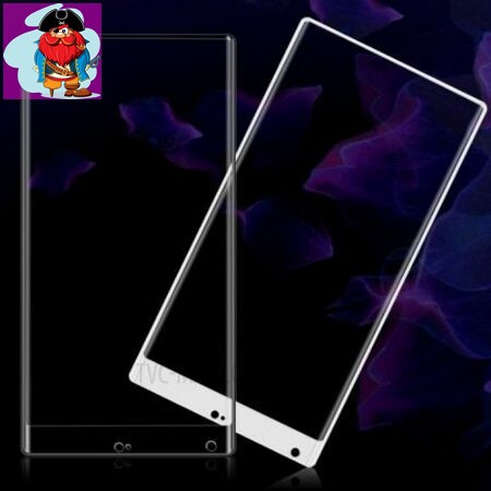Защитное стекло для Xiaomi Mi MIX 3D (проклейка по контуру), цвет: белый - фото 1 - id-p88616717