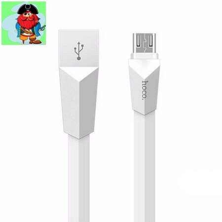 Кабель USB - Lightning для Apple iPhone, iPad Hoco X4 1.2м, цвет: белый - фото 1 - id-p88616732