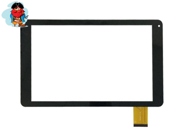 Тачскрин для планшета Prestigio PMT3131 (CN068FPC-V1), цвет: черный - фото 1 - id-p100106017