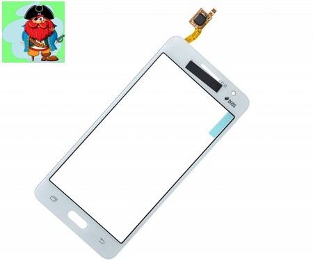 Тачскрин для Samsung Galaxy Grand Prime (G530H), цвет: белый - фото 1 - id-p88614989