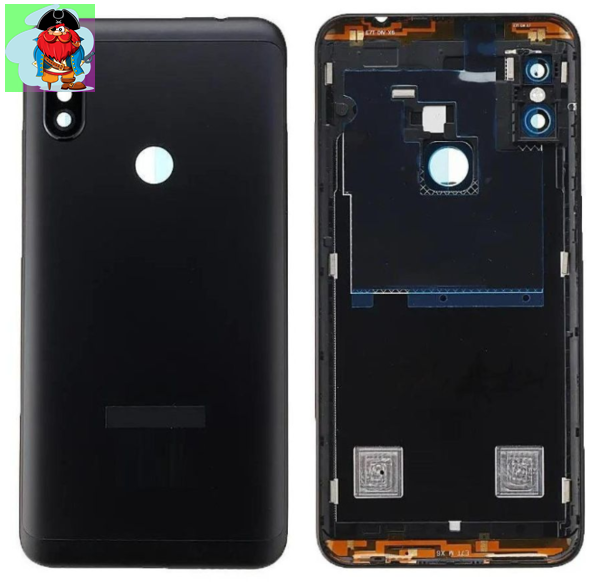Задняя крышка для Xiaomi Mi A2 Lite цвет: черный - фото 1 - id-p110194676