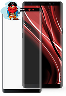 Защитное стекло для Samsung Galaxy Note 9 (SM-N960F) 5D (полная проклейка) цвет: черный