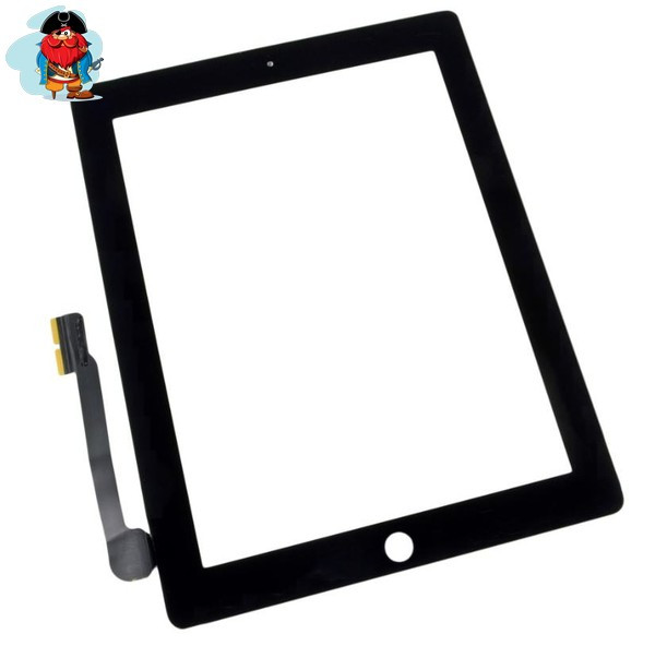 Тачскрин для планшета Apple iPad 3 (A1403, A1430, A1416), цвет: черный - фото 1 - id-p88616975