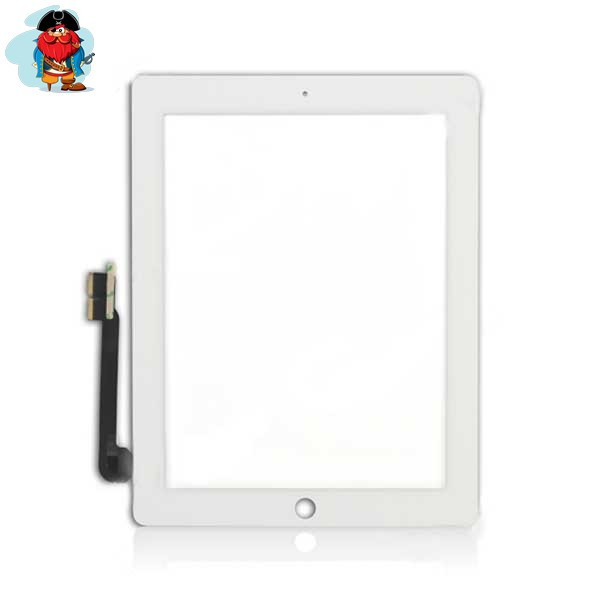 Тачскрин для планшета Apple iPad 3 (A1403, A1430, A1416), цвет: белый - фото 1 - id-p88616976