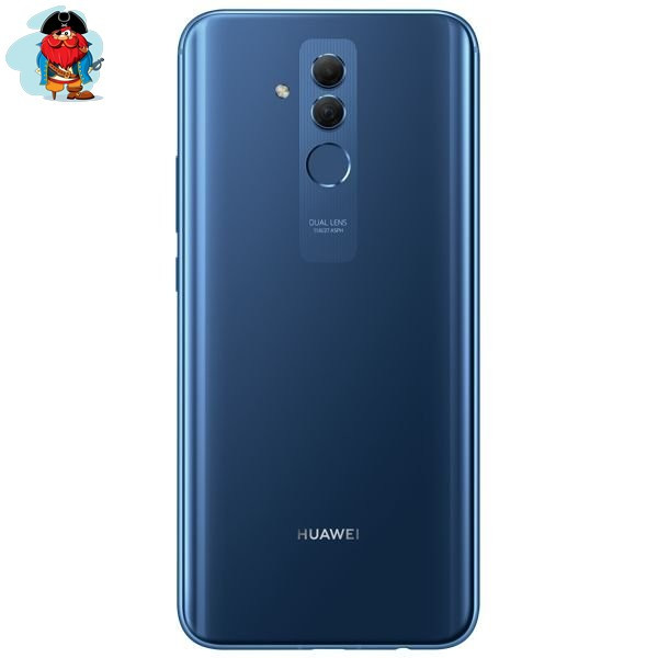 Задняя крышка для Huawei Mate 20 Lite (SNE-LX1) цвет: синий - фото 1 - id-p100913040