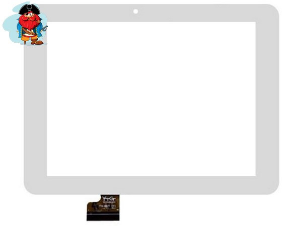 Тачскрин для планшета Prestigio PMP 3287 (YTG-G80022-F1), цвет: белый - фото 1 - id-p94001632