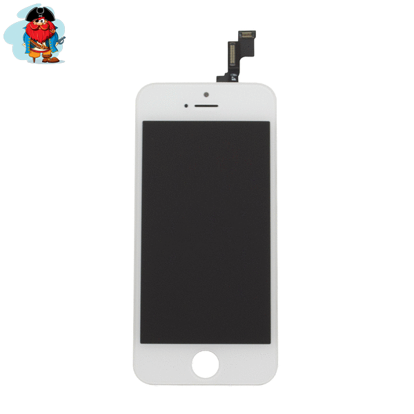 Экран для Apple iPhone 5S/SE с тачскрином, цвет: белый (оригинальный дисплей) - фото 1 - id-p88615090
