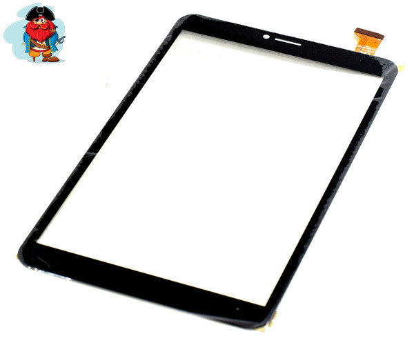 Тачскрин для планшета Prestigio PMT 3718 (DP080133-F1, V1020160421), цвет: черный - фото 1 - id-p94001638