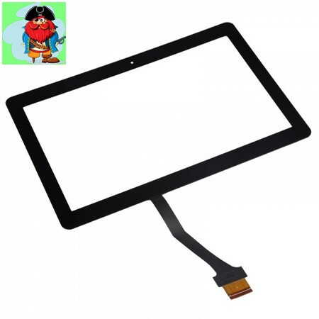 Тачскрин для планшета Samsung Galaxy Tab 2 10.1 P5100, цвет: черный - фото 1 - id-p81586720