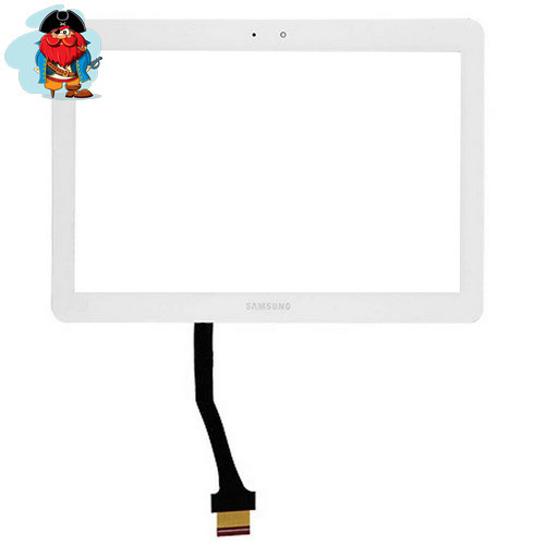 Тачскрин для планшета Samsung Galaxy Tab 2 10.1 P5100, цвет: белый - фото 1 - id-p81586721
