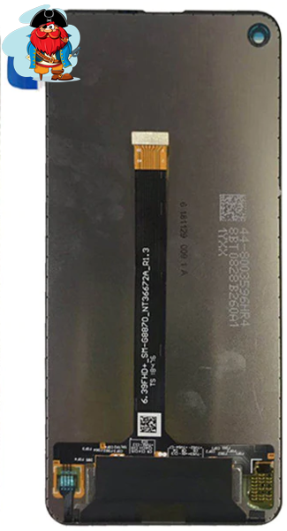 Экран для Samsung Galaxy A8s (SM-G8870) с тачскрином, цвет: черный, оригинальный - фото 1 - id-p118968963