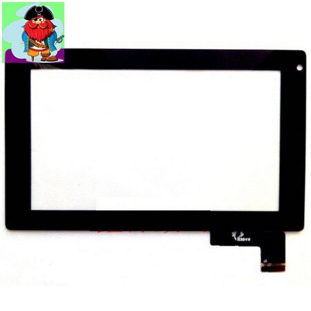 Тачскрин для планшета Prestigio MultiPad PMP3370B, цвет: черный - фото 1 - id-p88617027
