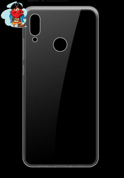 Чехол для Huawei Honor 10 Lite, цвет: прозрачный - фото 1 - id-p124065141