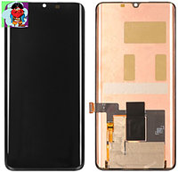 Экран для Xiaomi Mi Note 10 Lite с тачскрином, цвет: черный (оригинал, переклей)