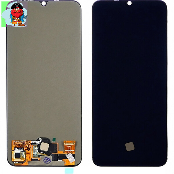 Экран для Huawei Y8p (AQM-LX1) с тачскрином, цвет: черный (TFT) - фото 1 - id-p169941655