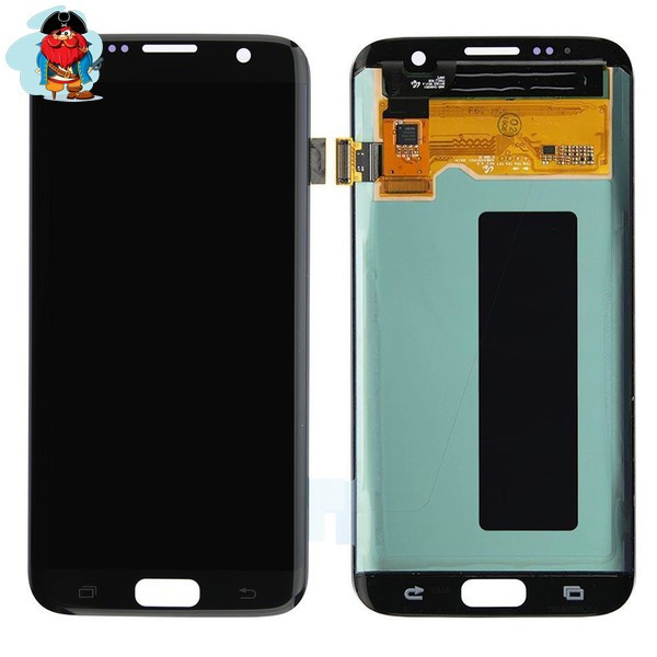 Экран для Samsung Galaxy S7 Edge (G935F) с тачскрином, цвет: белый оригинальный - фото 1 - id-p118968978