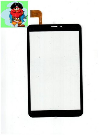 Тачскрин для планшета Prestigio MultiPad Wize 3408 4G, 3308 4G, 3508, 3608, цвет: черный - фото 1 - id-p88617038
